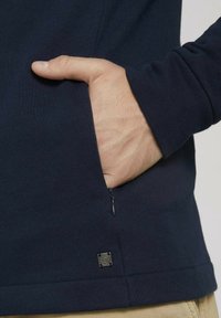 TOM TAILOR Sudadera con cremallera - dark blue