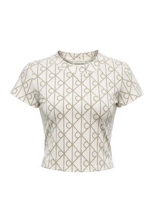 Calvin Klein Jeans, LV047G830G - T-Shirt print - cream