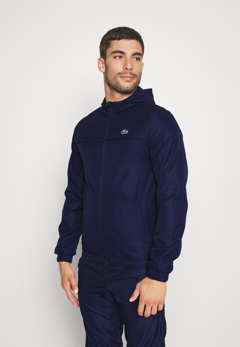 Lacoste Sport - TRACKSUIT HODDED SET - Tuta - navy blue, Ingrandire