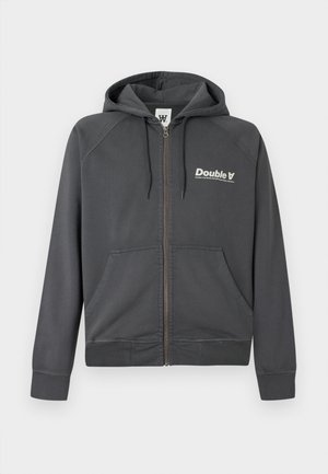 SVEN ZIPPER HOODIE UNISEX - Sweatjakke - washed black