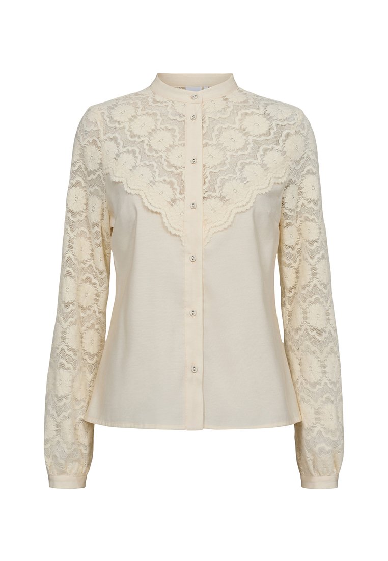 Numph Overhemdblouse beige