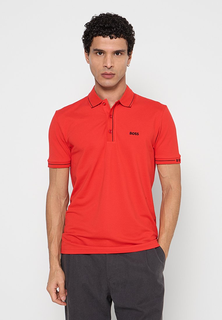 Boss Poloshirt rood