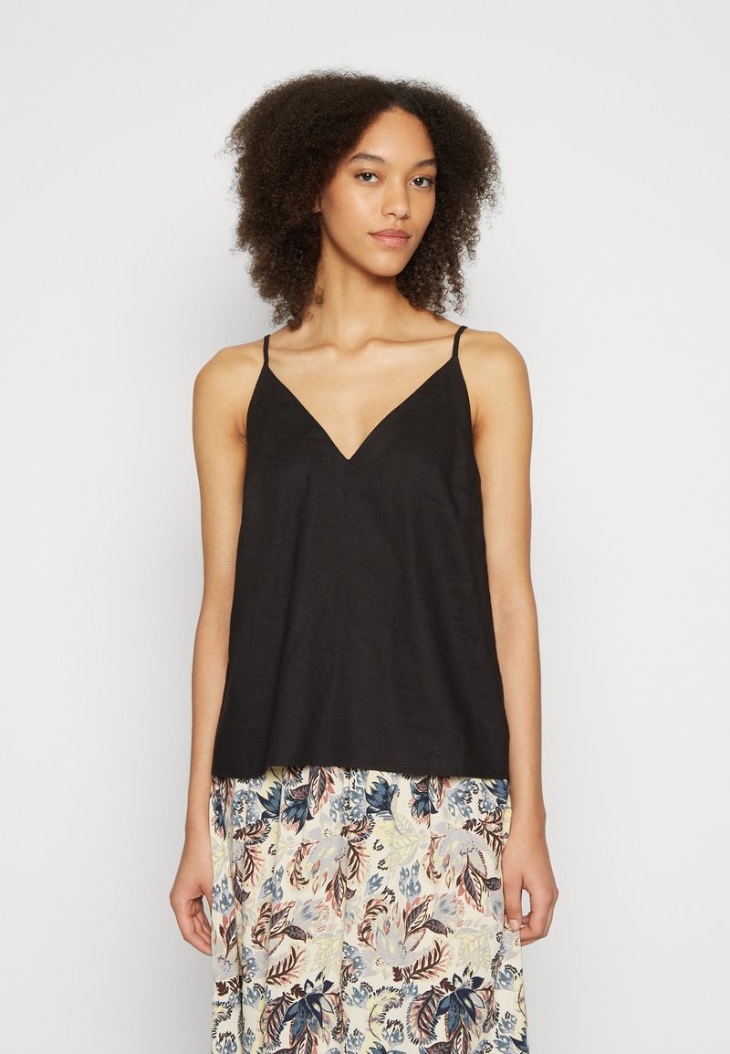 Lindex CAMISOLE ISSA - Top - black