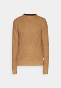 Jack & Jones JJSTANDFORD CREW NECK - Jersey de punto - otter