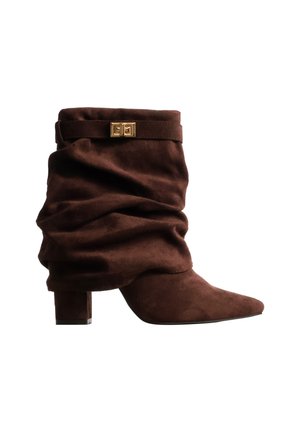 Super Mode, BOTTINES À TALON SUPER MODE - Boots à talons - marron