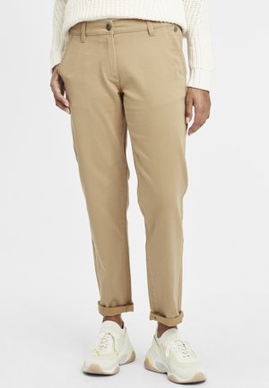 Oxmo OXDONETA - CHINOHOSE - Chinos - sand