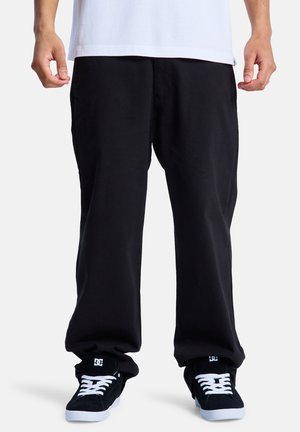 WORKER  - Stoffhose - kvj black