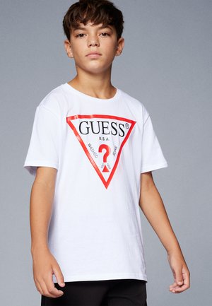 JUNIOR CORE - Print T-shirt - pure white