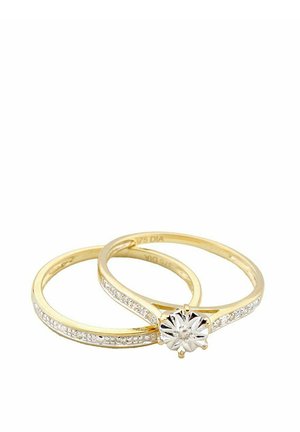 KARAT DIAMOND BRIDAL SET - Ring - gold-coloured