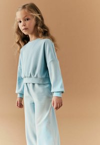 Next CUFFED WIDE LEG JOGGERS SET - Trainingspak - blue