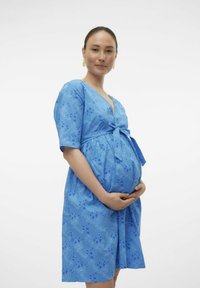 MAMALICIOUS UMSTANDS - Day dress - blue jasper