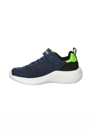 Skechers BOUNDER TECH - Baskets basses - blauw