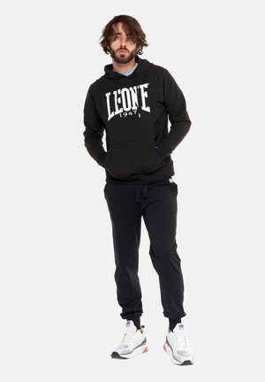 LEONE 1947 BIG LOGO - Hoodie - black white