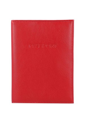 REISEPASS  11 CM
 - Passport holder - rot