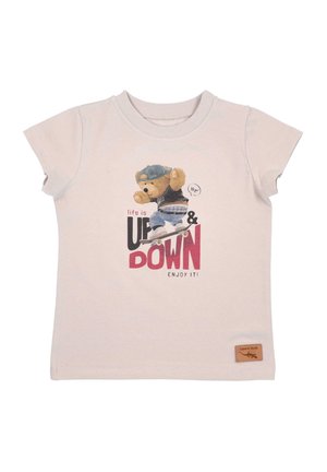 FRÜHLING SOMMER - Print T-shirt - beige