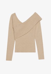 Não selecionado, mottled beige