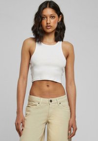 Urban Classics CROPPED 2-PACK - Tops - white black