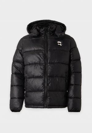 KARL LAGERFELD, HOODED - Зимно яке - black