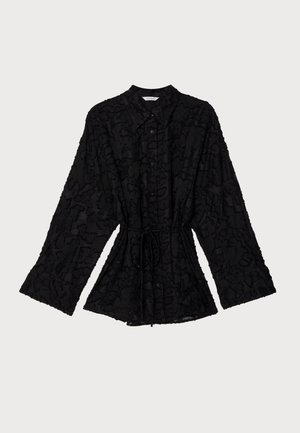 Hemdbluse - black