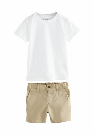 Next REGULAR FIT - SET - Blazer - neutral ticking stripe