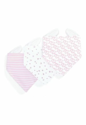 JoJo Maman Bébé 3-PACK DRIBBLE  - Fulár - pink