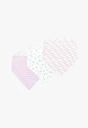 JoJo Maman Bébé 3-PACK DRIBBLE - Kaelarätt - pink