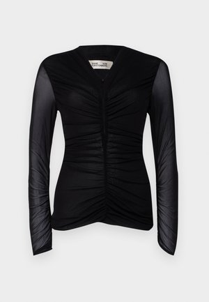 Diane von Furstenberg JULIE - Long sleeved top - black
