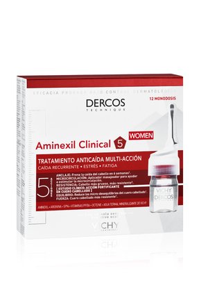 VICHY HAARPFLEGE DERCOS AMINEXIL CLINICAL 5 FÜR FRAUEN - Hair treatment - -