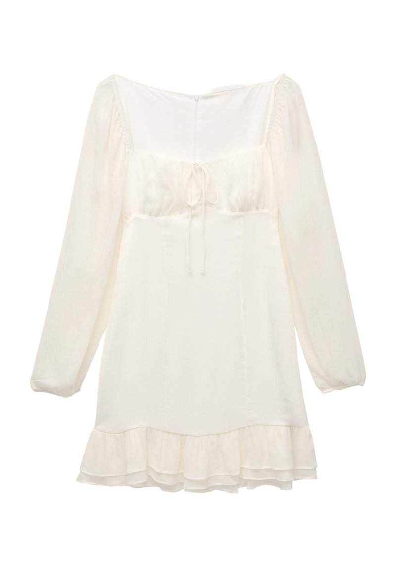 PULL&BEAR Jurk wit