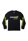 Long sleeved top - black