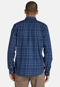 Timberland STRETCH CHECK - Overhemd - dark blue