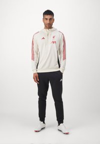 adidas Performance LIVERPOOL FC 25/26 TIRO TRAINING HOODIE - Article de supporter d'équipe de club - white