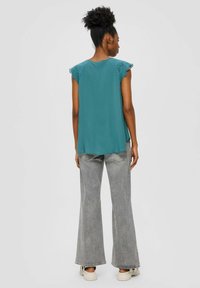 QS Bluse - petrol