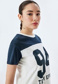 Koton PRINTED - T-shirt print - beige