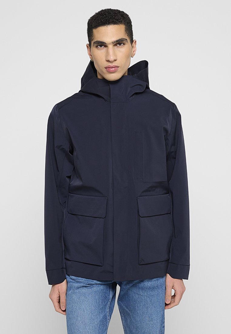 NN.07 Outdoorjas donkerblauw