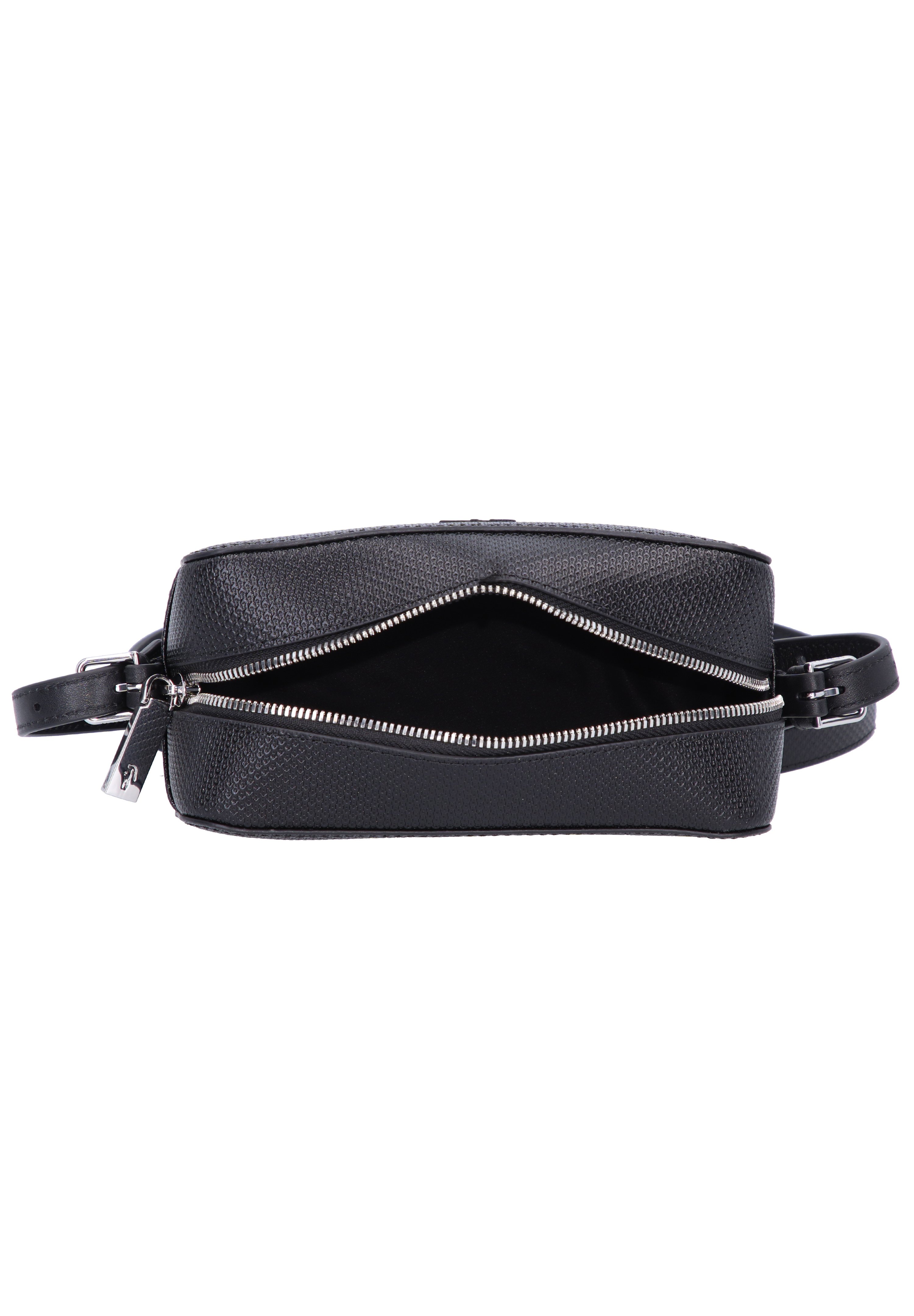 ★TOUT Y EST★ Pouch Cross Bag Black SK5435FBK Lacoste FLAT CROSSOVER BAG UNISEX - Cross body bag - noir