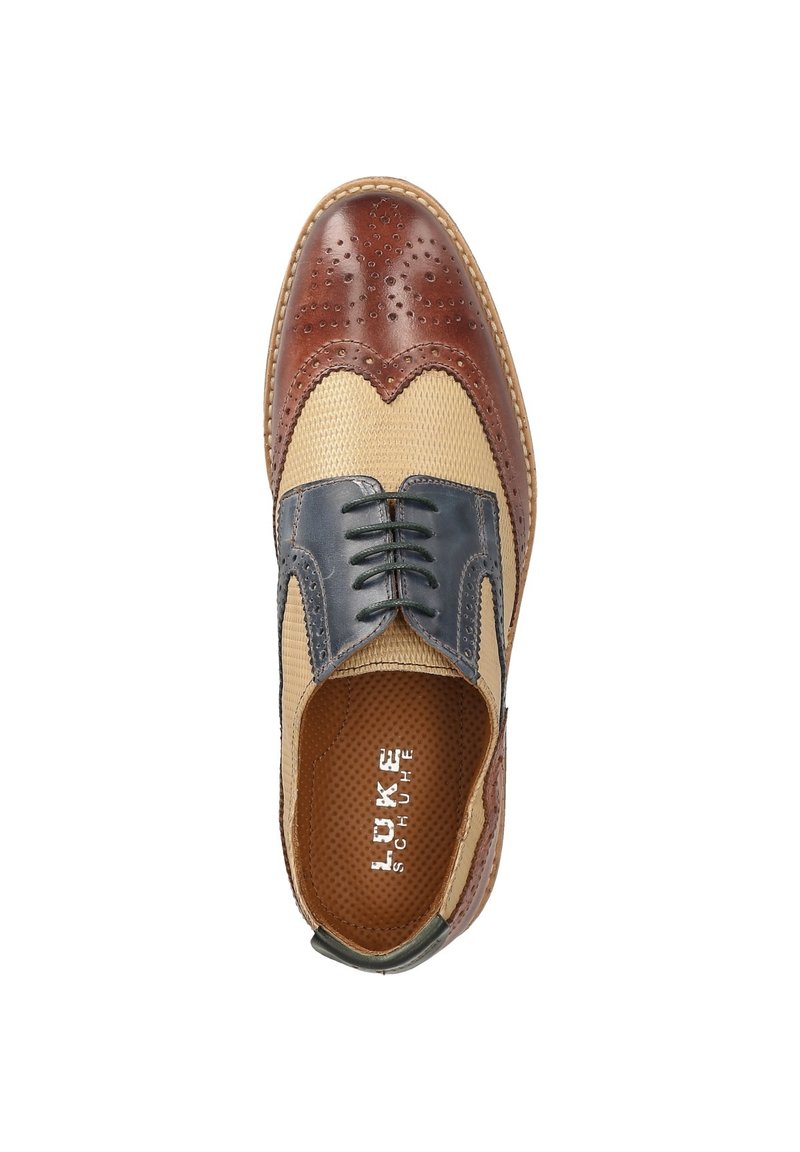 Herren Sneaker | Lüke Schuhe LÜKE Schnürer braun - YQ09069 Herren Sneaker | Lüke Schuhe LÜKE Schnürer braun - YQ09069