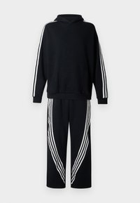 UNISEX SET - Survêtement - black/white stripe