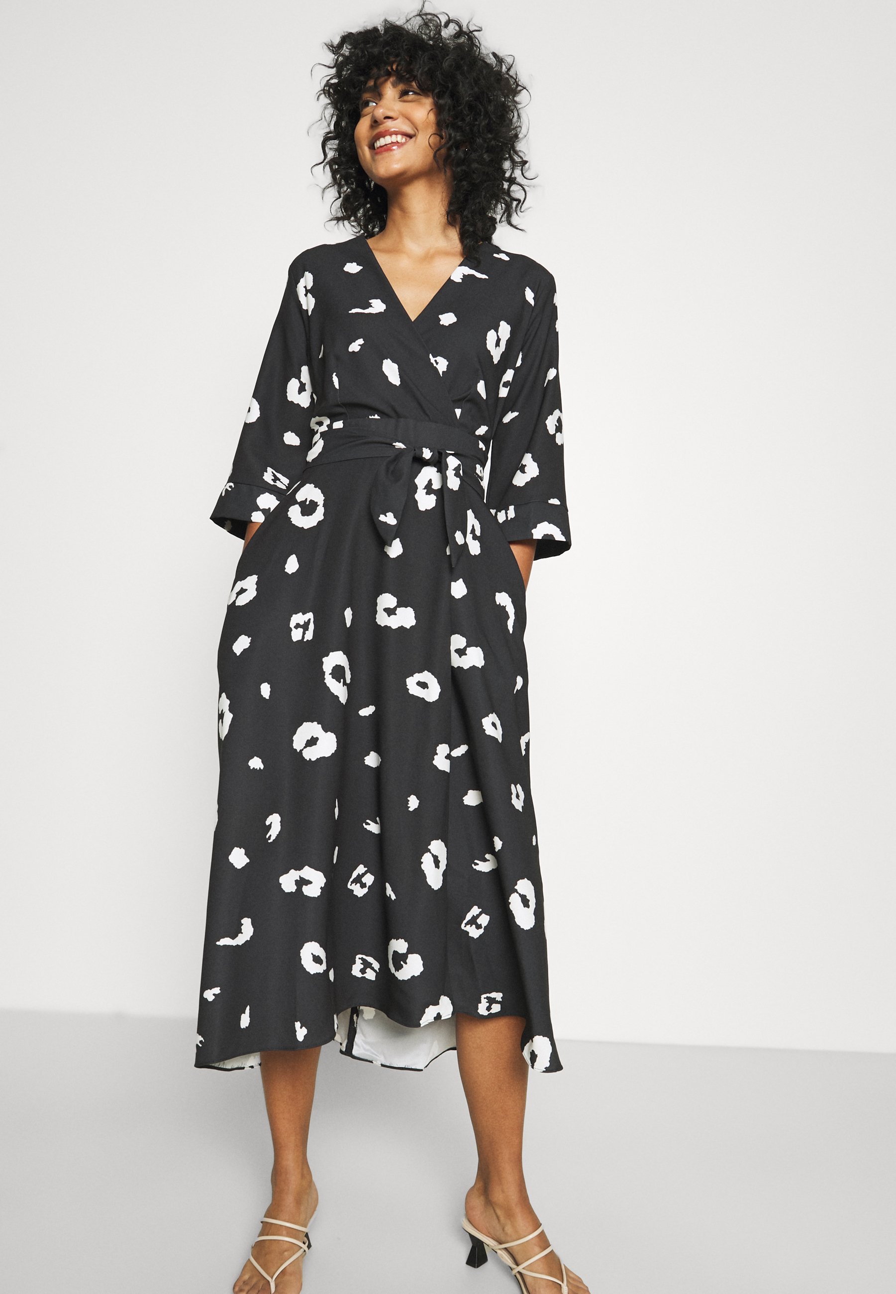Closet LONDON HIGH LOW WRAP DRESS 