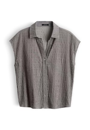 OPUS, LOOSE SEERSUCKER STRIPES - Camicia - affogato