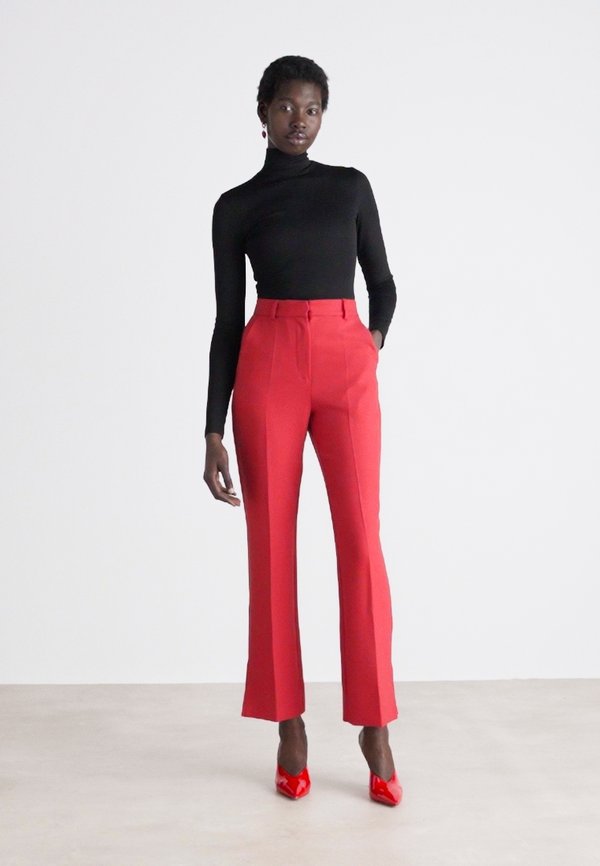 EXCLUSIVE WALTER PANTS - Trousers - rouge2