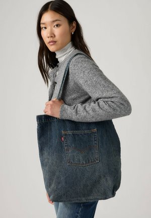 Levi's®, LEVI'S TOTE SUNSHINE AFTERNOON. - Shopping bags - wine time - dark indigo - worn in -