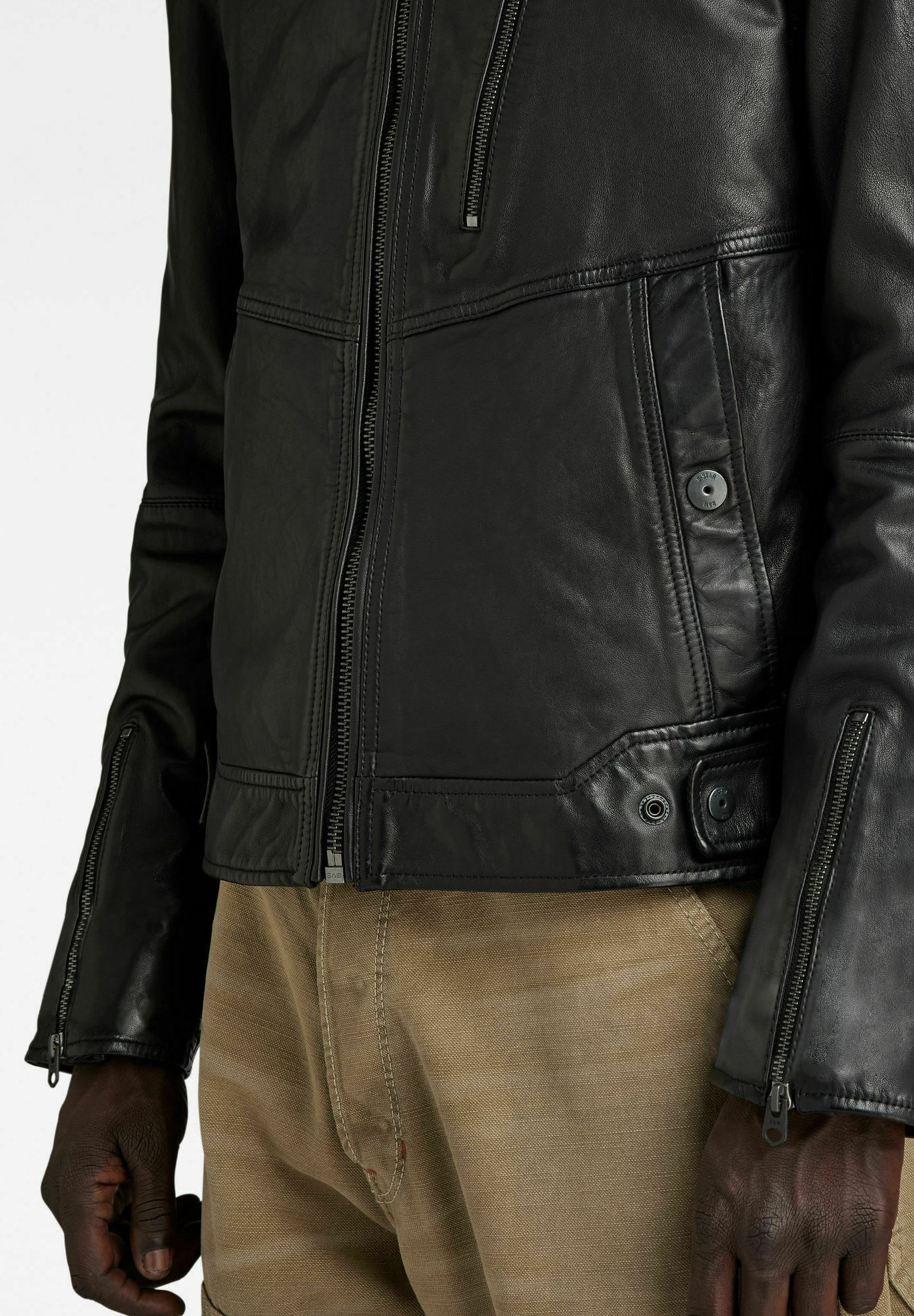 送料込★G-Star★Long Biker ジャケット G-Star RAW｜【公式ショップ】BIKER JACKET/ナイロンライダース