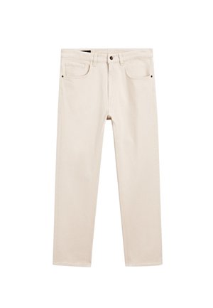 Massimo Dutti Jeans Tapered Fit - beige