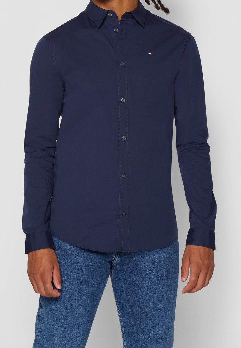 Tommy Jeans Skjorta - dark blue