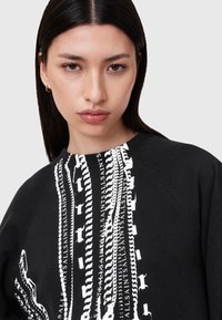 AllSaints METALLO DANA - Felpa - black