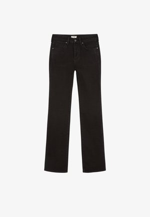 Wrangler, DALLAS - Дънки с разкроени крачоли - retro black