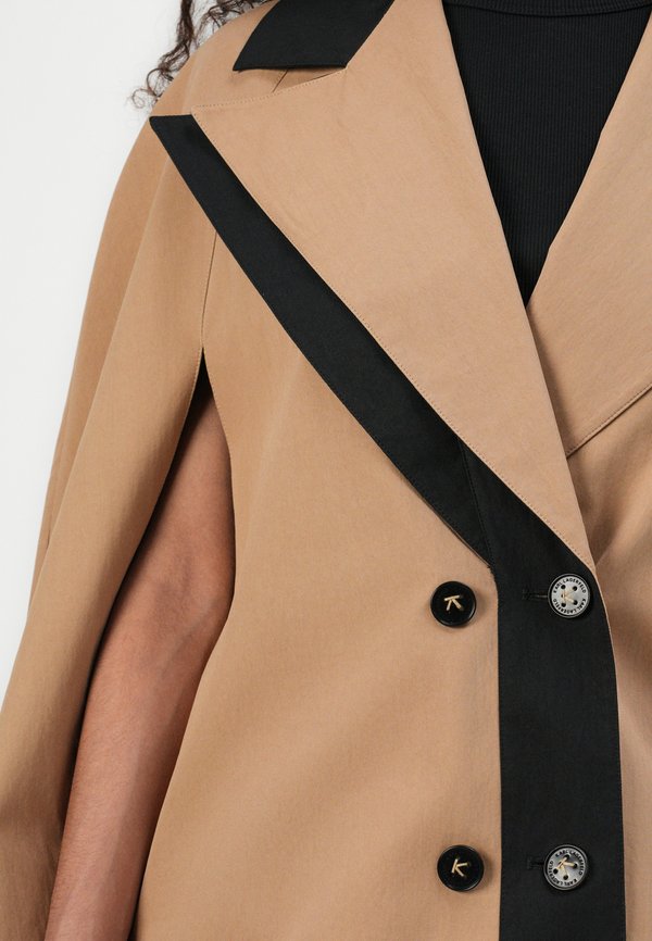 FASHION TRENCH CAPE - Short coat - nougat2