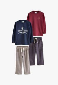 Ikke valgt, navy burgundy