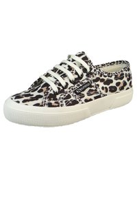 Superga LIGHT LEOPARD PRINT  - Trainers - lt beige leopard f avorio